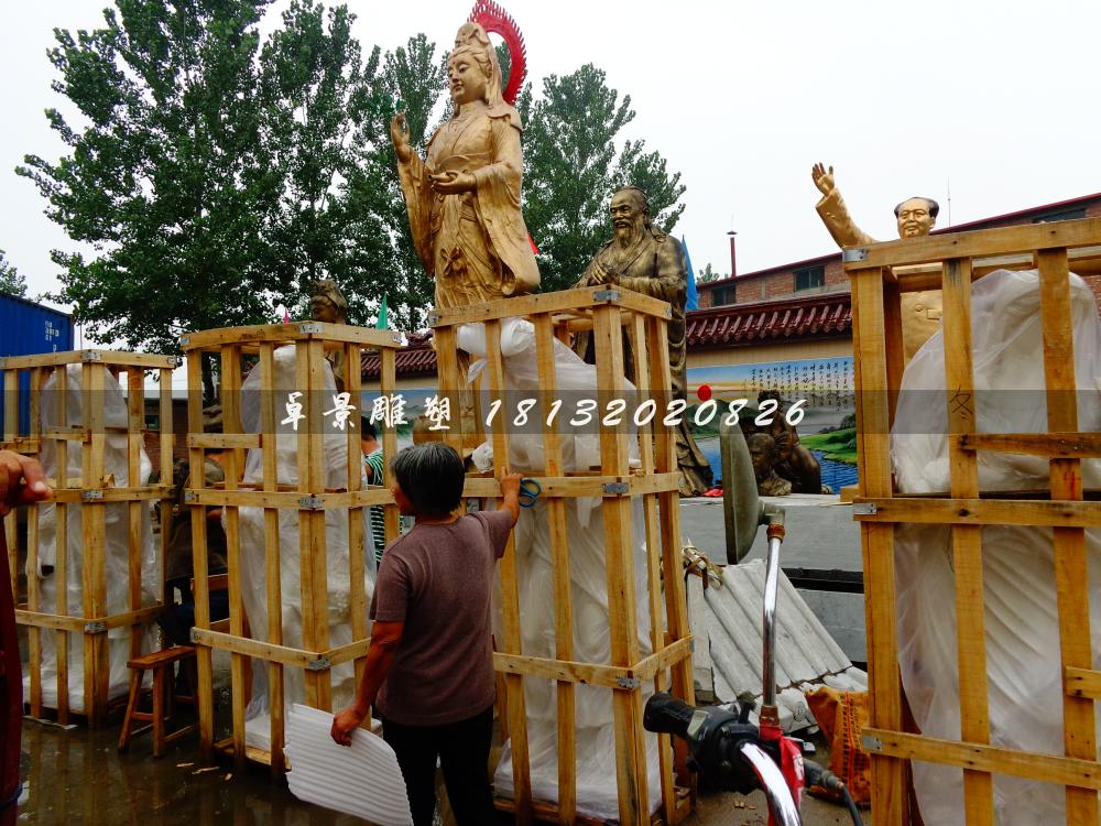 出口美国的欧式女神雕塑