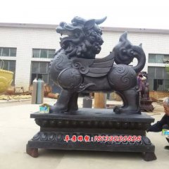 銅麒麟，銅雕麒麟，鑄銅麒麟雕塑