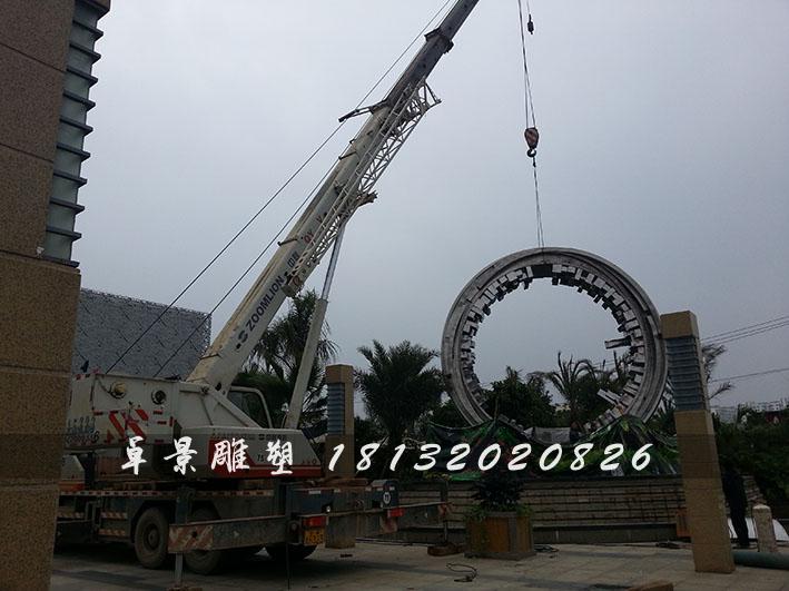 不銹鋼抽象城市雕塑，不銹鋼抽象雕塑