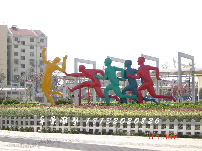 不銹鋼運(yùn)動(dòng)雕塑，不銹鋼抽象運(yùn)動(dòng)雕塑