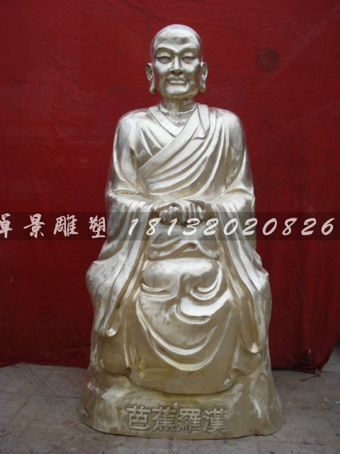 十八羅漢銅雕，鑄銅十八羅漢雕塑 (8)