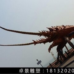 玻璃鋼龍蝦雕塑，仿真龍蝦雕塑