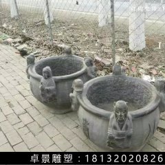 石水缸，仿古石水缸