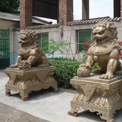 北京獅銅雕，獅子銅雕，鑄銅獅子雕塑