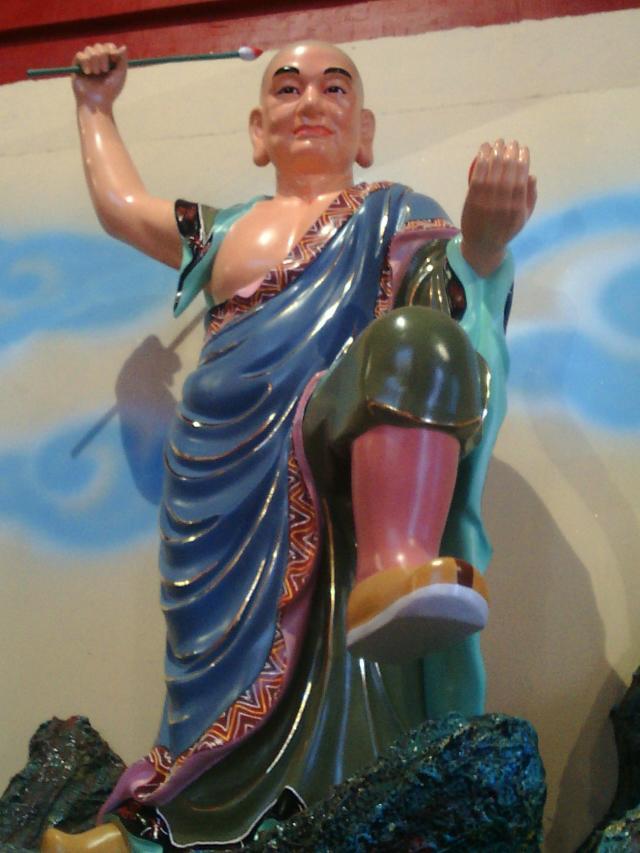 玻璃鋼十八羅漢雕塑，玻璃鋼彩繪羅漢雕塑 (2)