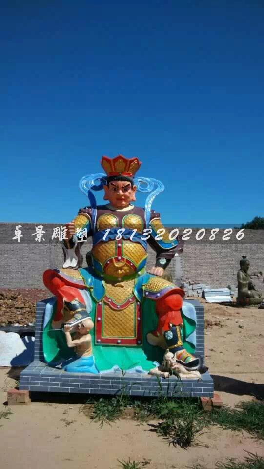 玻璃鋼四大天王雕塑，玻璃鋼神仙雕塑 (2)