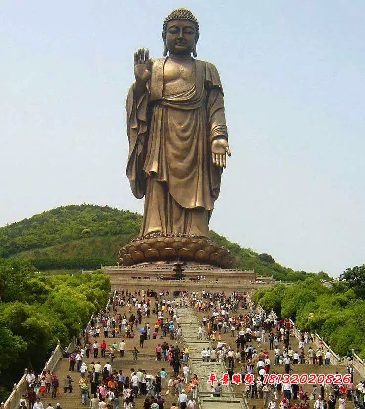 如來佛祖銅雕，鑄銅如來佛祖雕塑，大型如來佛祖銅雕