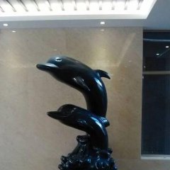 海豚銅雕，動(dòng)物銅雕