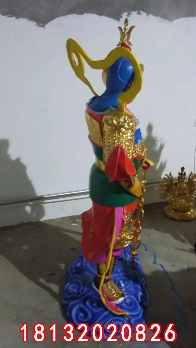 玻璃鋼韋佗雕塑，玻璃鋼韋佗護(hù)法雕塑 (4)