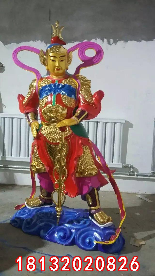 玻璃鋼韋佗雕塑，玻璃鋼韋佗護(hù)法雕塑 (5)