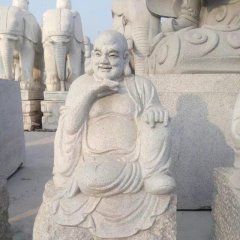 十八羅漢石雕，漢白玉十八羅漢雕塑