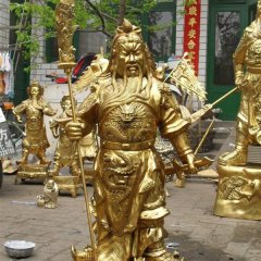 關(guān)公銅雕，鑄銅關(guān)公雕塑