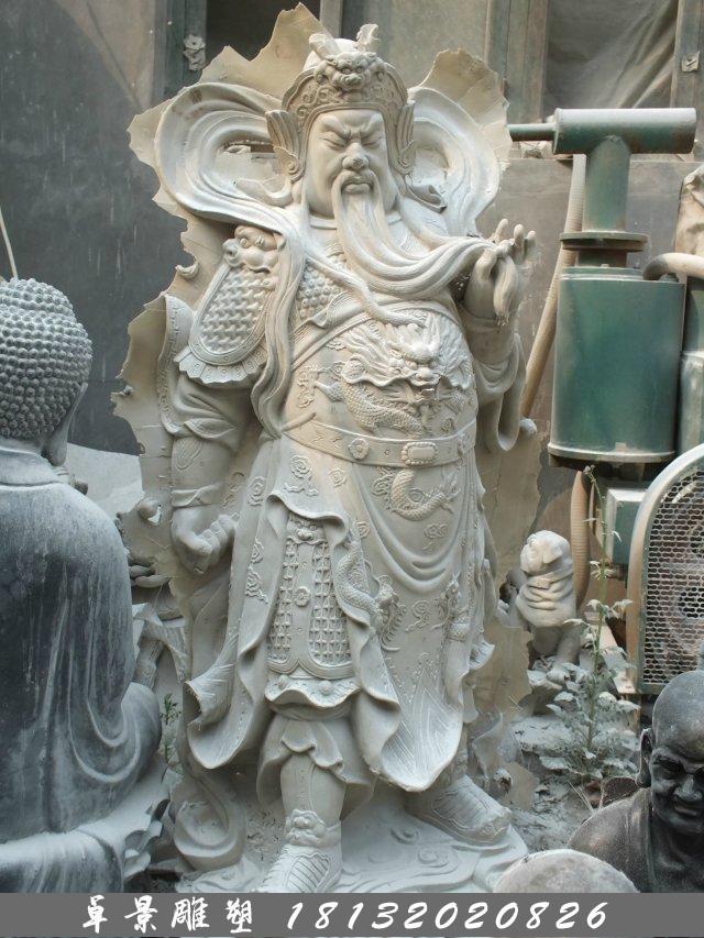 關公石雕，關帝石雕，關二爺石雕 (2)