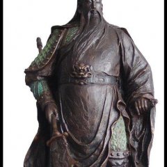 關(guān)公銅雕，關(guān)帝銅雕，關(guān)帝圣像銅雕