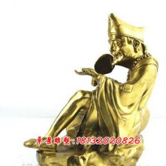 道濟(jì)和尚銅雕，濟(jì)公銅雕
