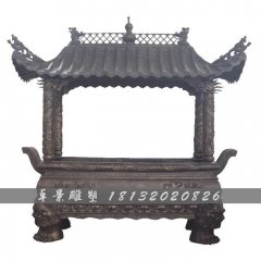 銅香爐，鑄銅香爐，銅方香爐