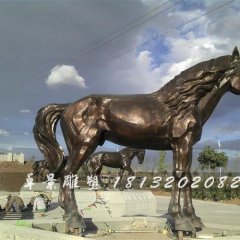 銅馬雕塑，銅駿馬雕塑