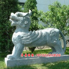 獨角獸石雕，神獸石雕