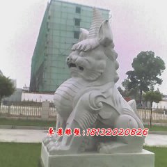獨(dú)角獸石雕，法院獨(dú)角獸雕塑