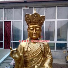 地藏王菩薩銅雕，鑄銅地藏王菩薩雕塑