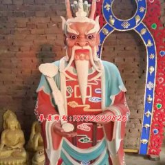 玻璃鋼龍王雕塑，玻璃鋼神仙雕塑