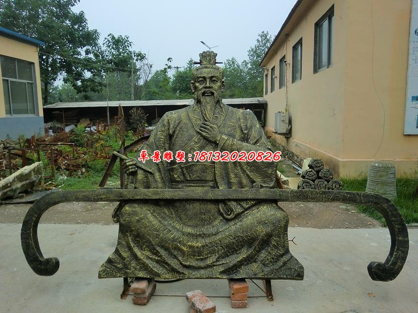 古代人物銅雕,廣場(chǎng)景觀銅雕