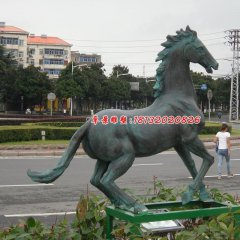 銅馬雕塑，駿馬銅雕，動物銅雕