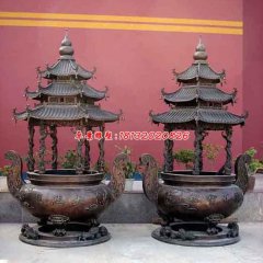 銅香爐，寺廟銅香爐