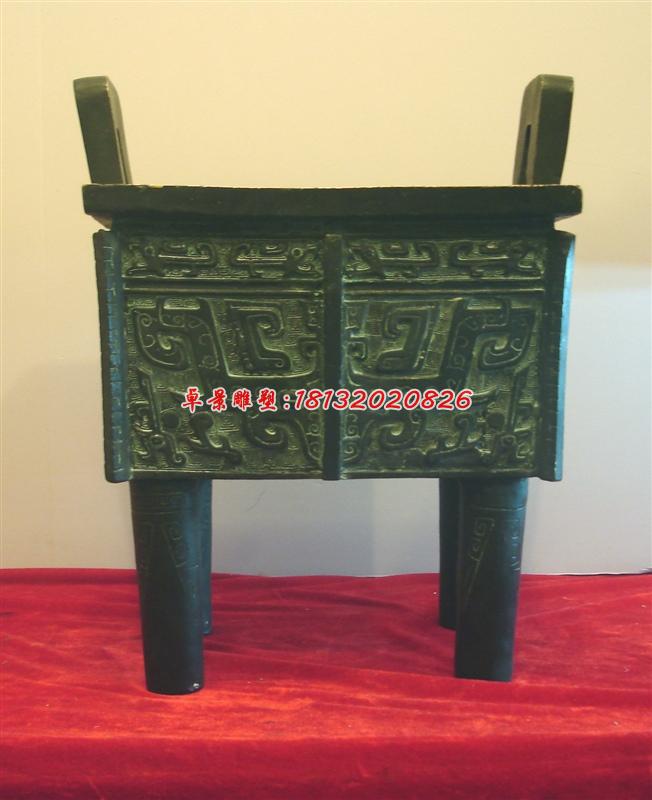 青銅鼎，鑄銅鼎，仿古銅鼎