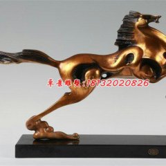 奔馬銅雕，鑄銅馬雕塑
