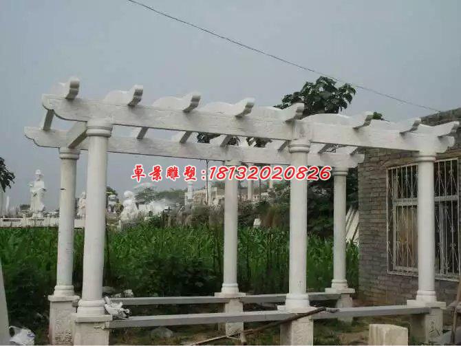 長廊石雕，公園走廊雕塑