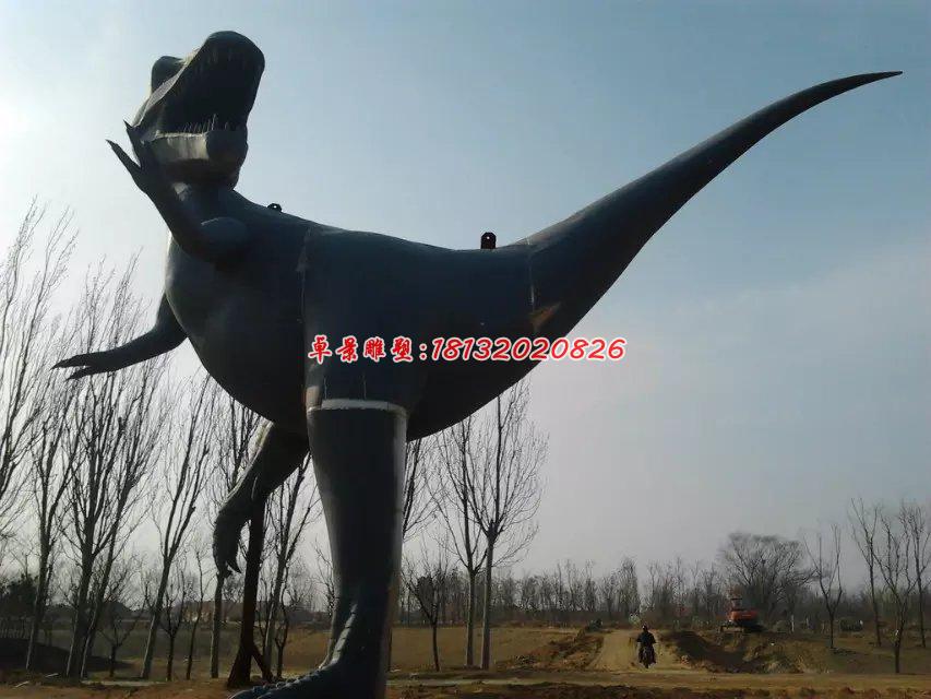 玻璃鋼恐龍雕塑，公園動(dòng)物雕塑 (1)