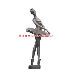 跳芭蕾舞銅雕，公園人物銅雕