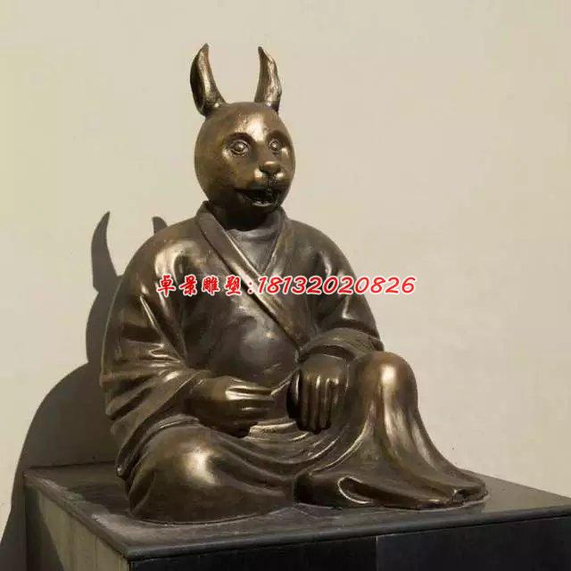 十二生肖銅雕，鑄銅十二生肖銅雕 (3)