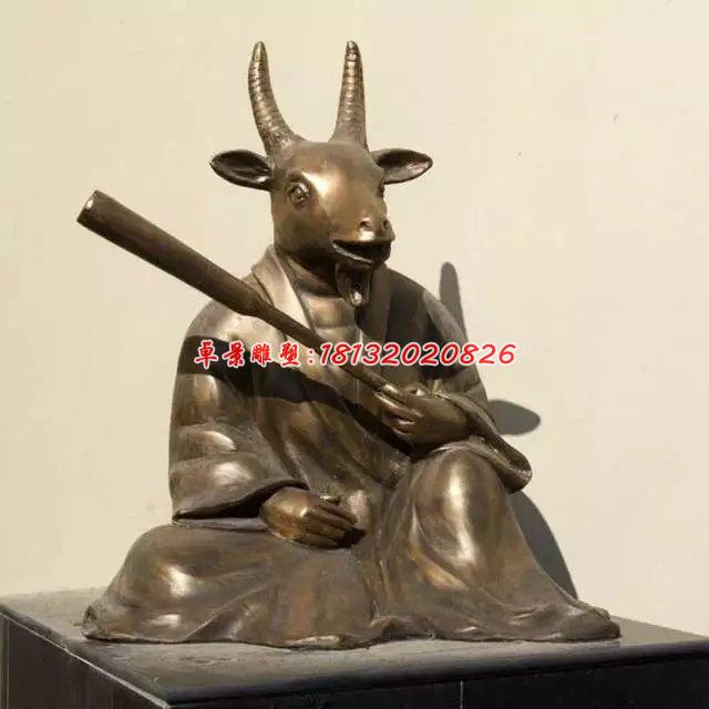 十二生肖銅雕，鑄銅十二生肖銅雕 (7)