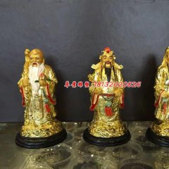 福祿壽三星銅雕，神仙銅雕
