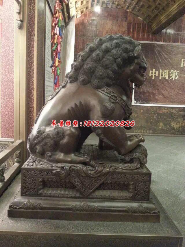 北京獅銅雕，鑄銅獅子雕塑 (3)