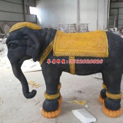 玻璃鋼大象雕塑，玻璃鋼動物雕塑