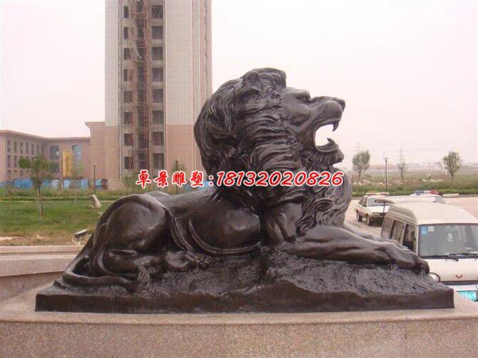 銅獅子，西洋獅子銅雕