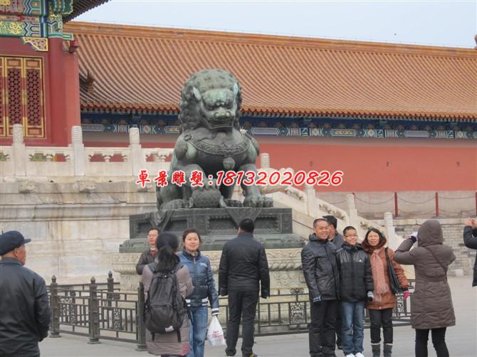 北京獅銅雕，青銅獅子雕塑
