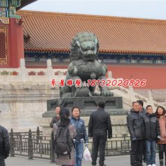 北京獅銅雕，青銅獅子雕塑