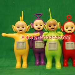 玻璃鋼天線寶寶雕塑，玻璃鋼卡通人物雕塑