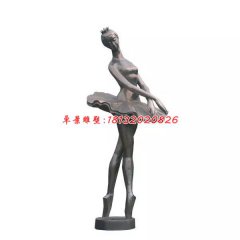 跳芭蕾舞人物銅雕，廣場(chǎng)人物雕塑