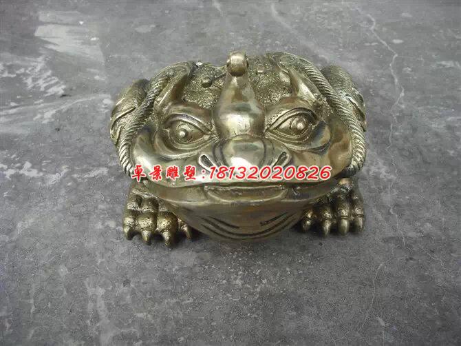 金蟾銅雕，招財(cái)金蟾銅雕 (1)