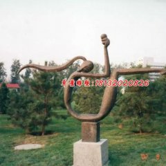 母子銅雕，公園景觀銅雕