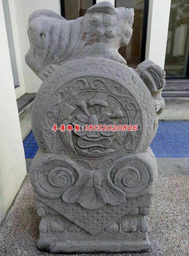 抱鼓石，獅子石門墩