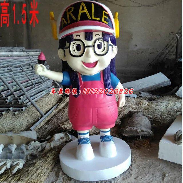 玻璃鋼阿拉蕾雕塑，玻璃鋼卡通人物雕塑