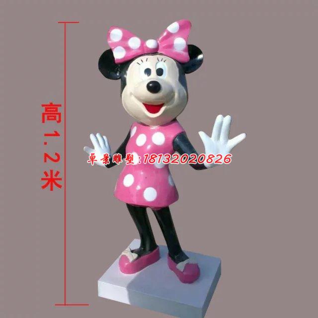 玻璃鋼米老鼠雕塑，玻璃鋼卡通雕塑 (1)
