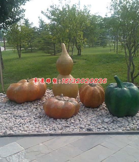玻璃鋼蔬菜雕塑，公園玻璃鋼雕塑
