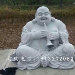 彌勒佛石雕，大理石彌勒佛雕塑